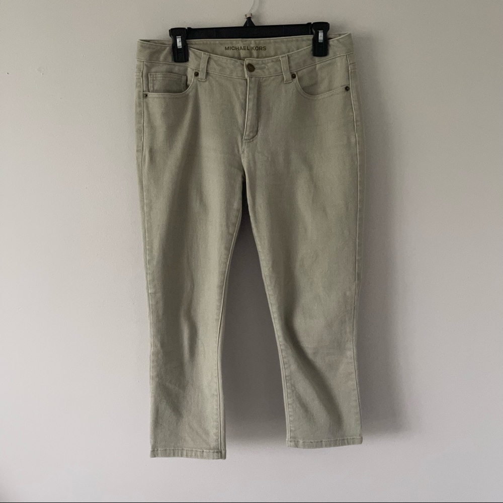 Michael Kors cropped jeans
